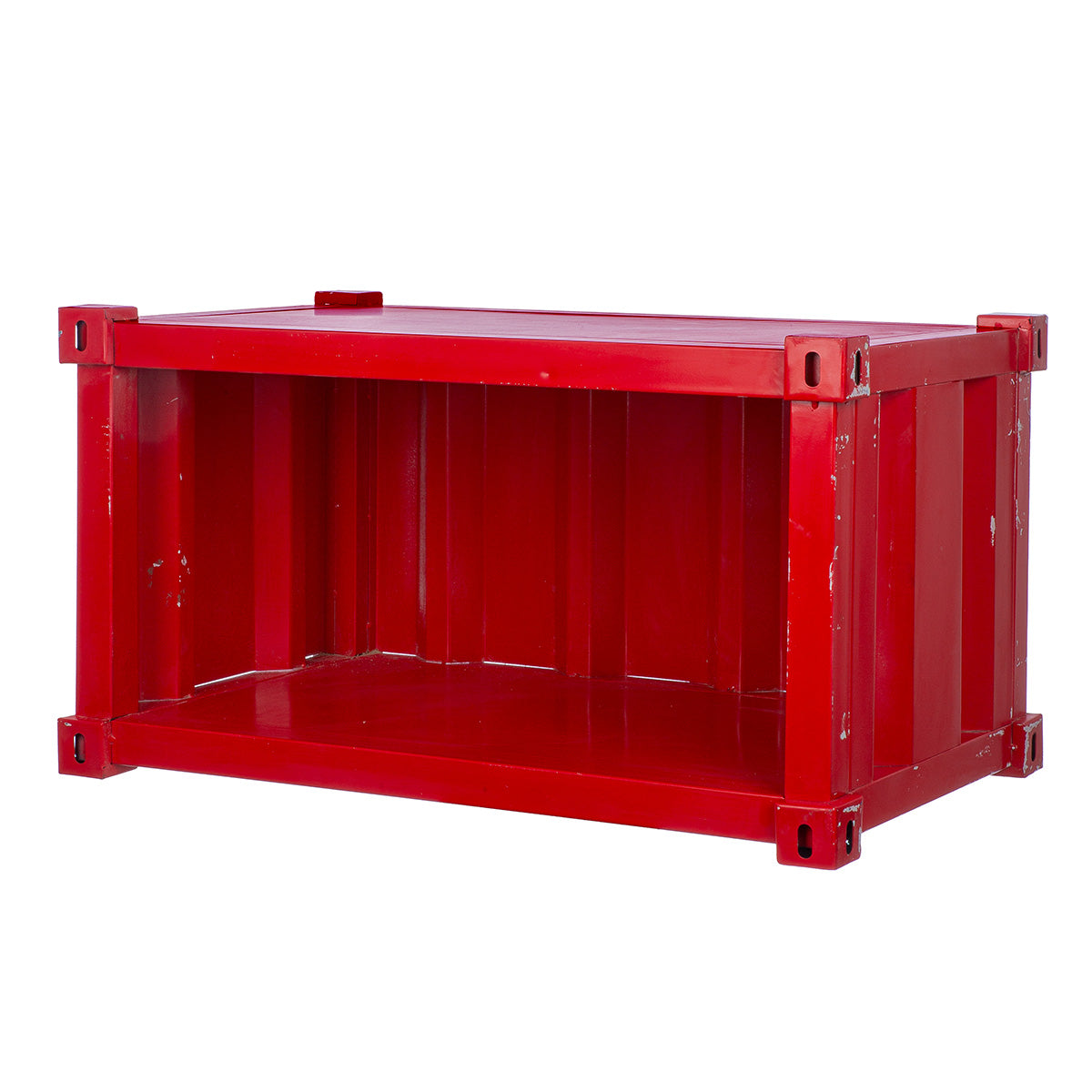 Container Metalen Plank Rood
