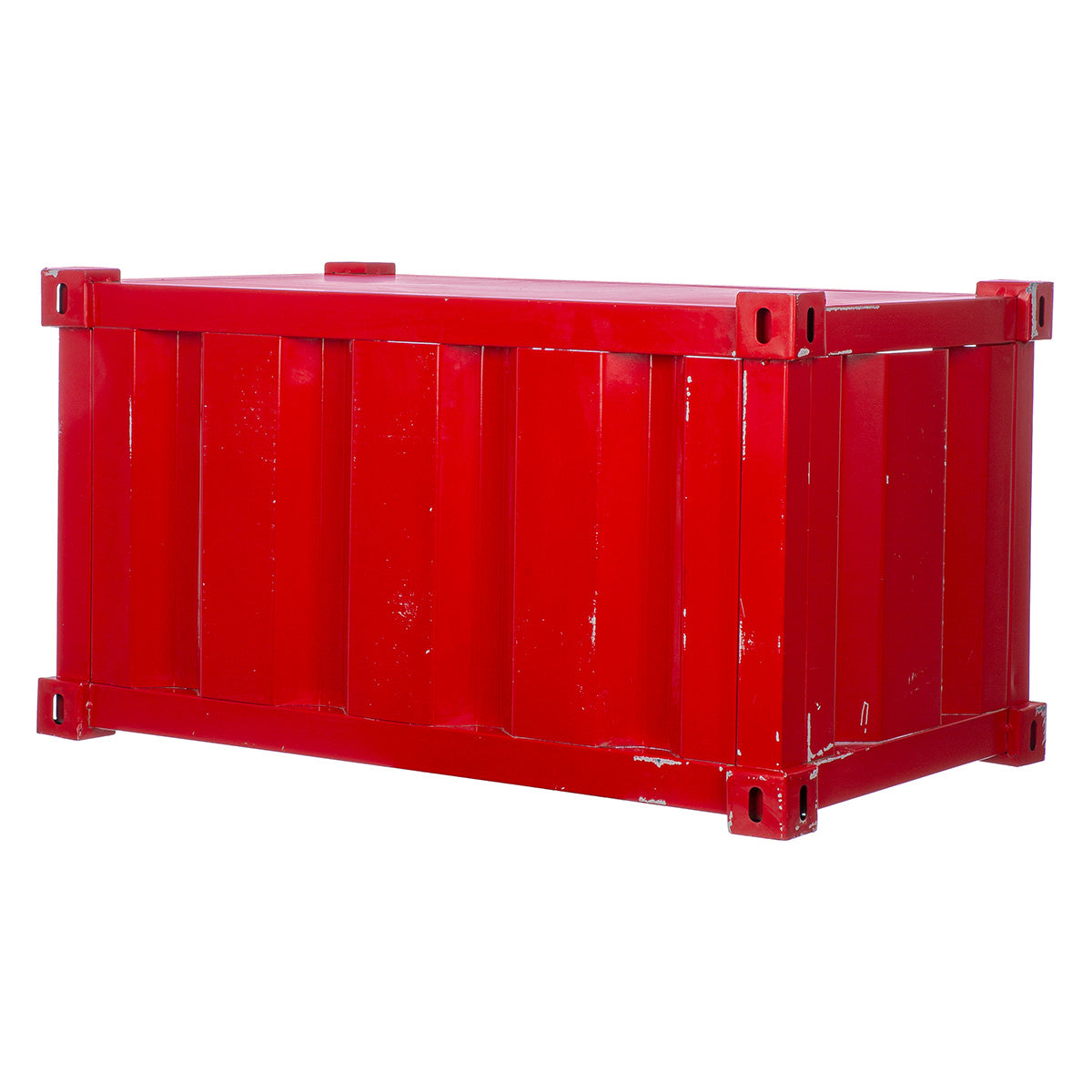 Container Metalen Plank Rood