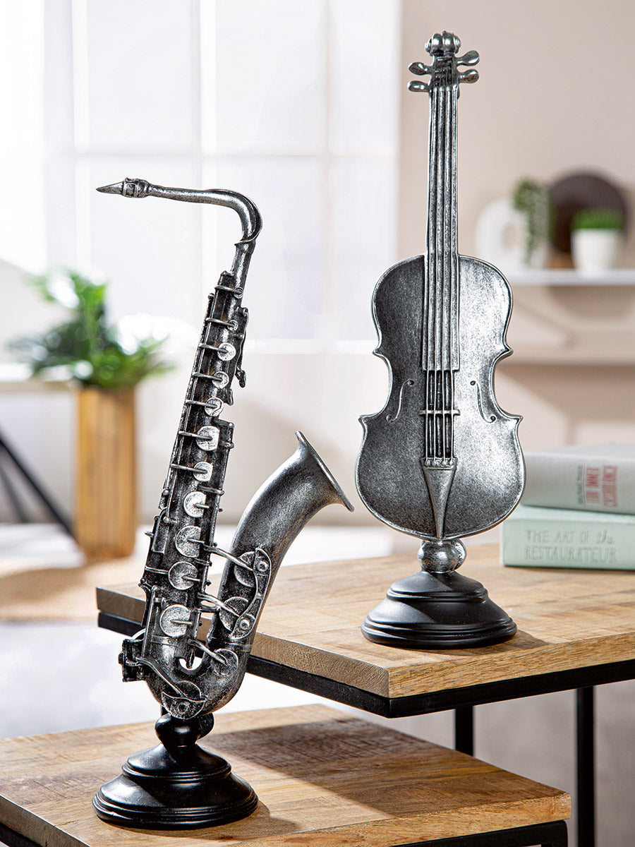 Muziek Sculptuur Cello & Saxofoon