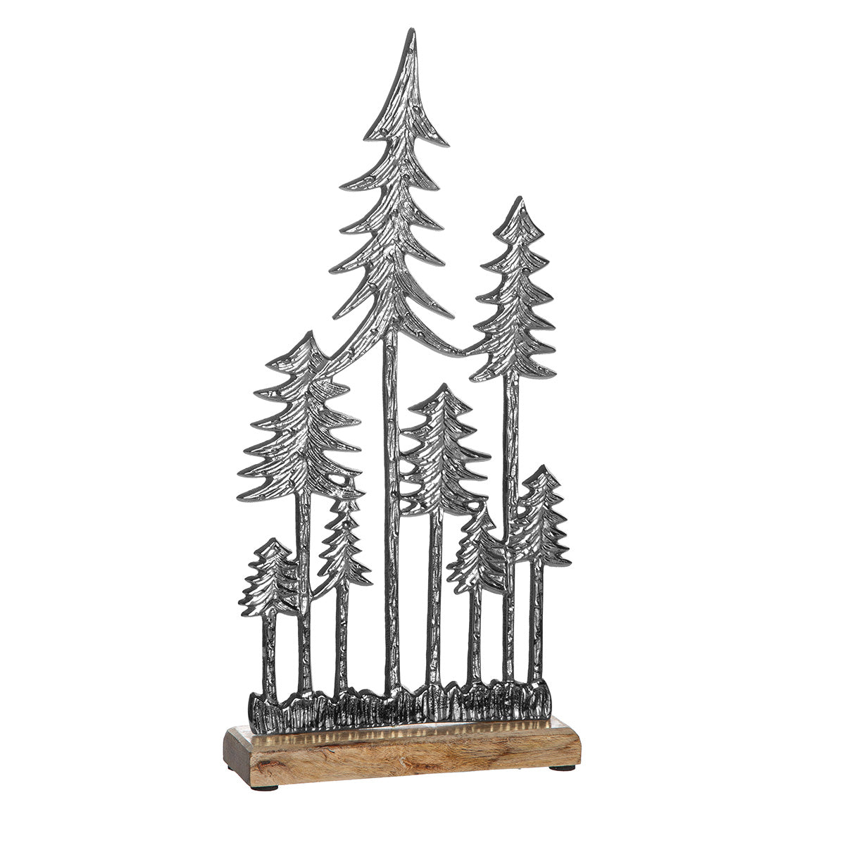 Metalen Boom Decoratie Wood