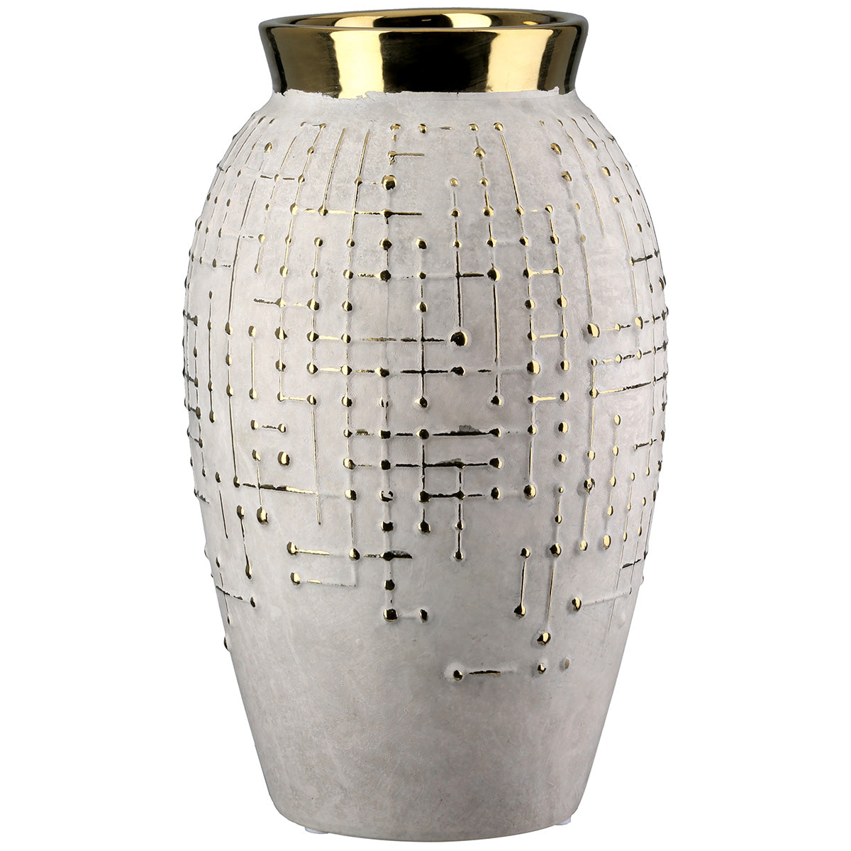 Madrid Bolvaas Beige-Goud 25/33 cm
