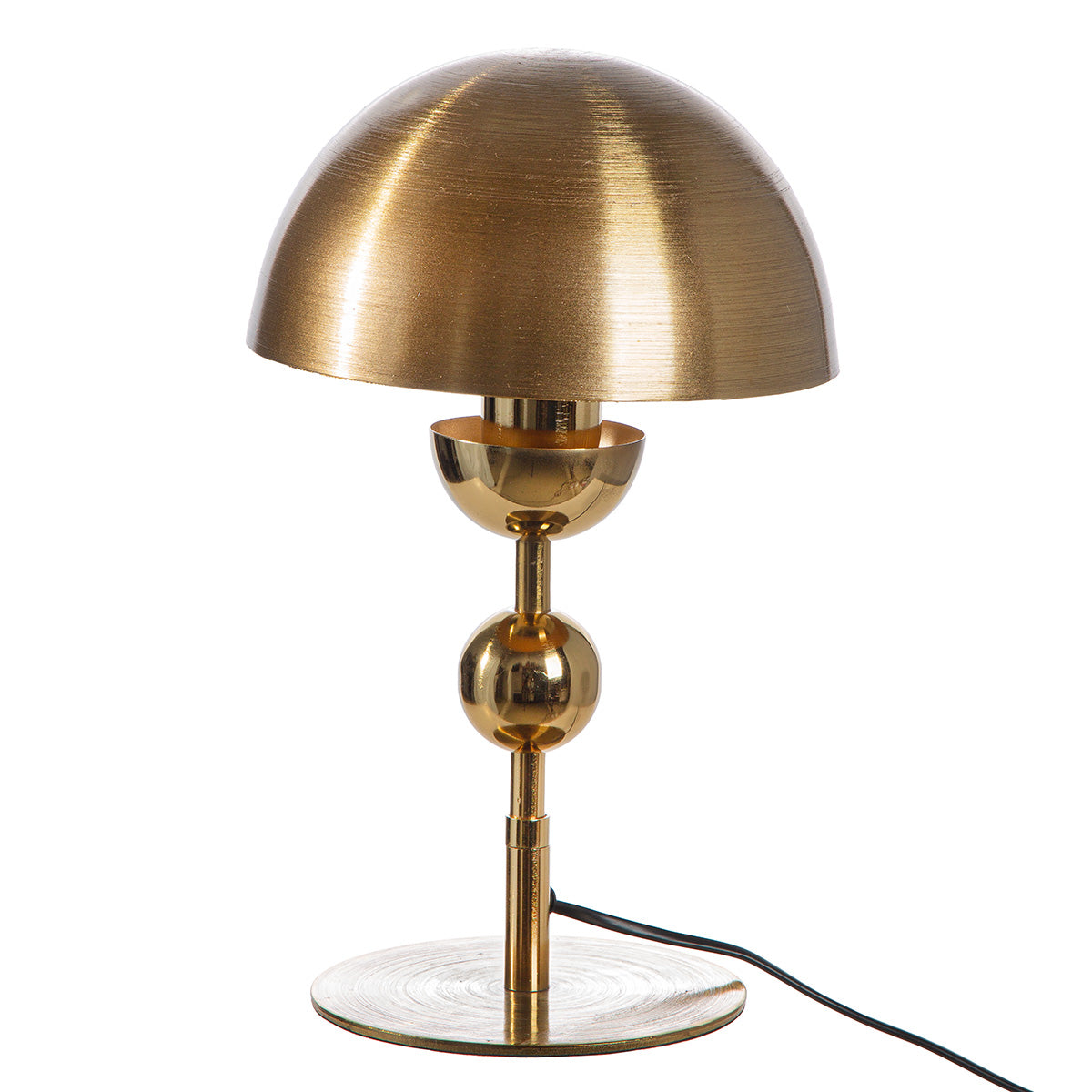 Metallique Bol Tafellamp Goud