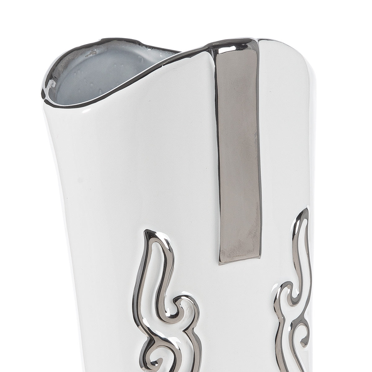 Cowboystiefel Vaas Wit-Zilver 29.5 cm