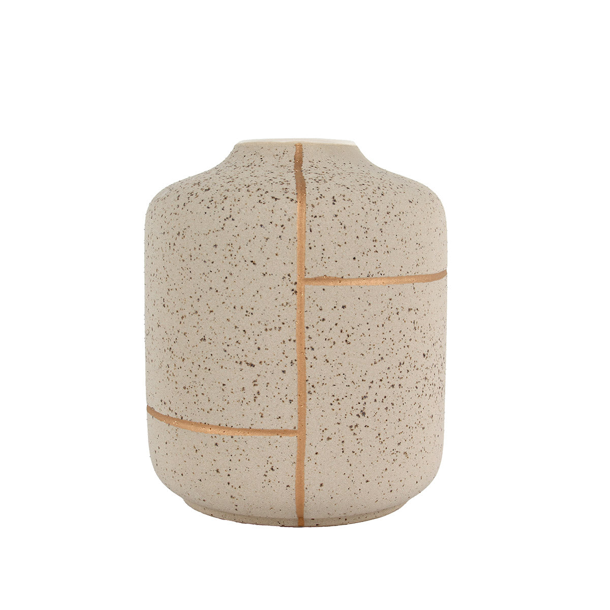 Flag Vaas Crème-Koper 18 cm