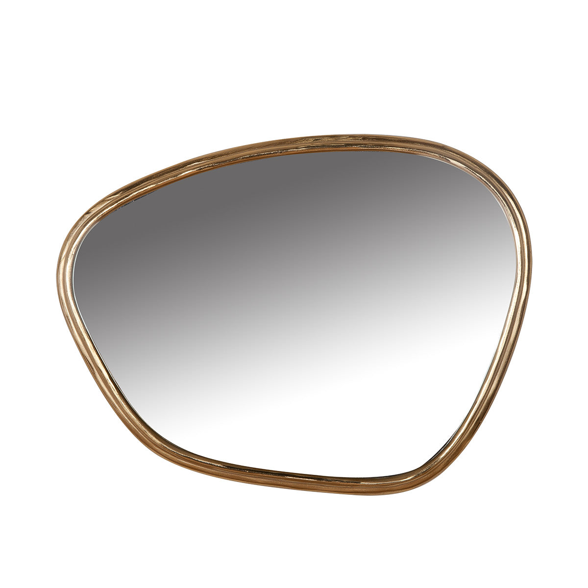 Dourada organische spiegel goud 74 cm