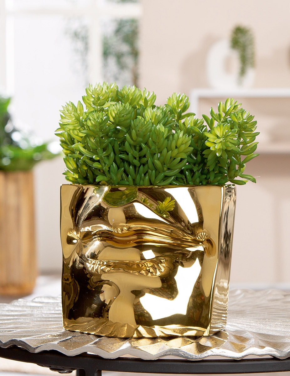 Volto Mondvaas Goud 12.5 cm