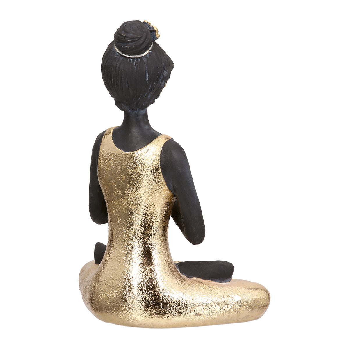 Yoga Lady Vrouwenfiguur Goud