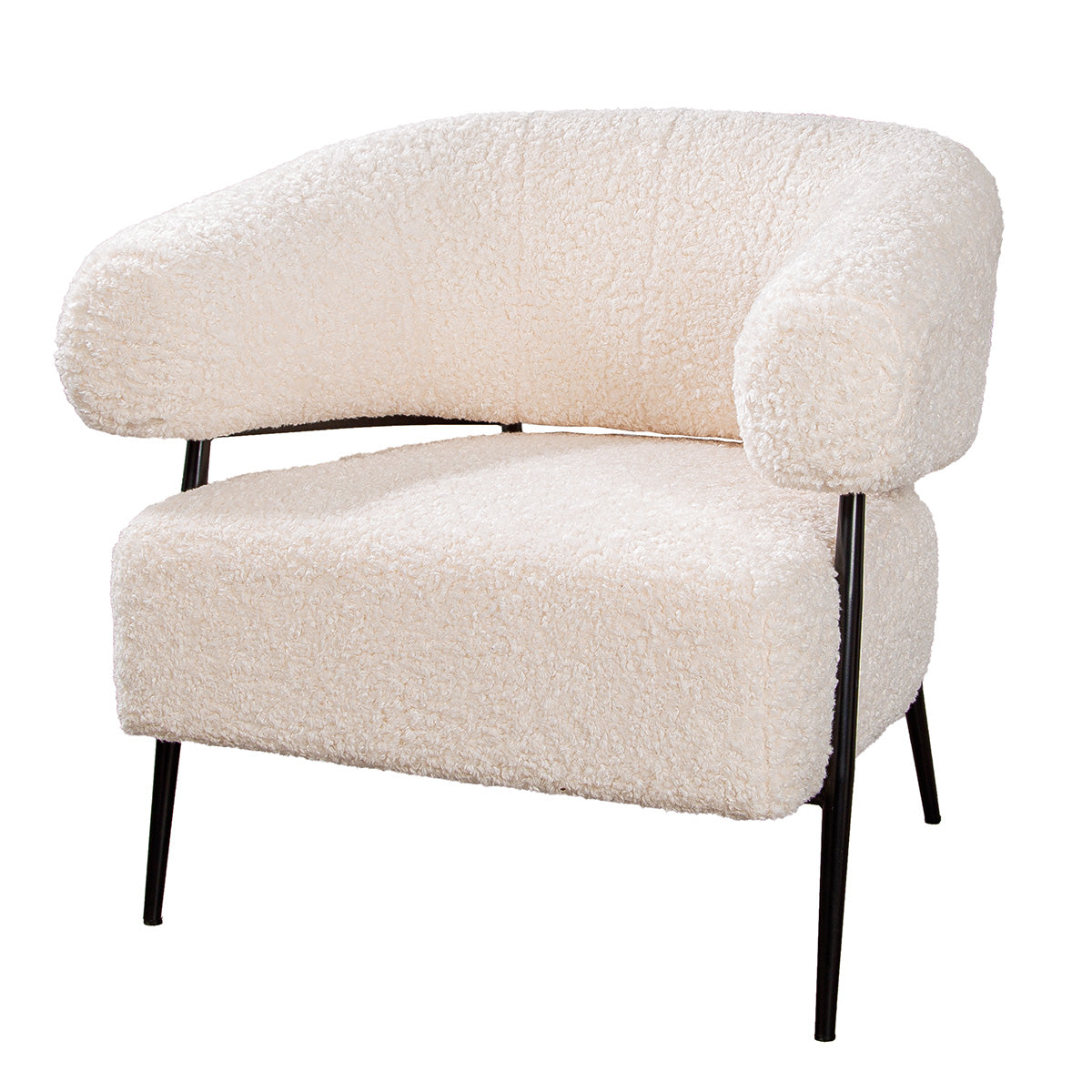 Witte Torano Stoffen Fauteuil