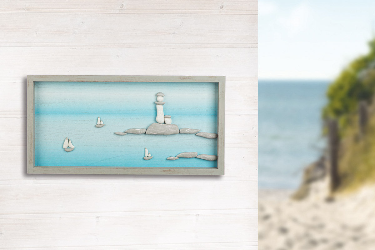 Mare 3D vuurtoren wanddecoratie