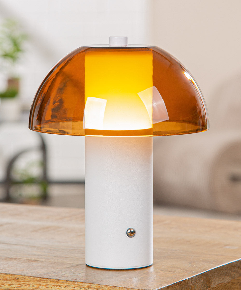 Lecce LED tafellamp paddenstoel