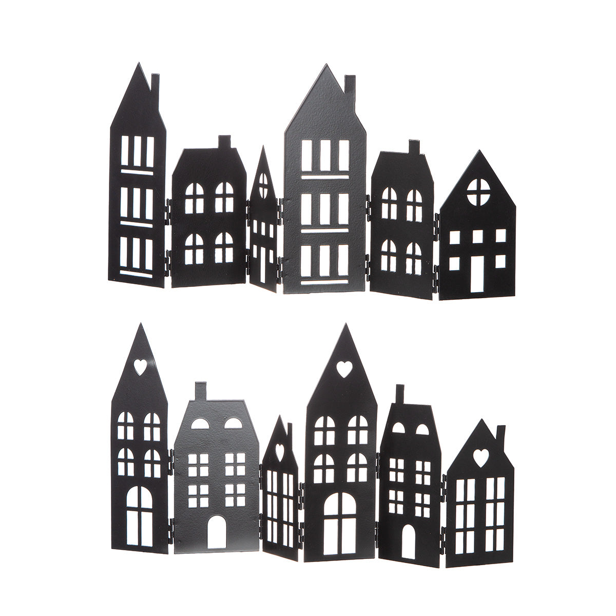 Metalen Huis Decoratie Zwart