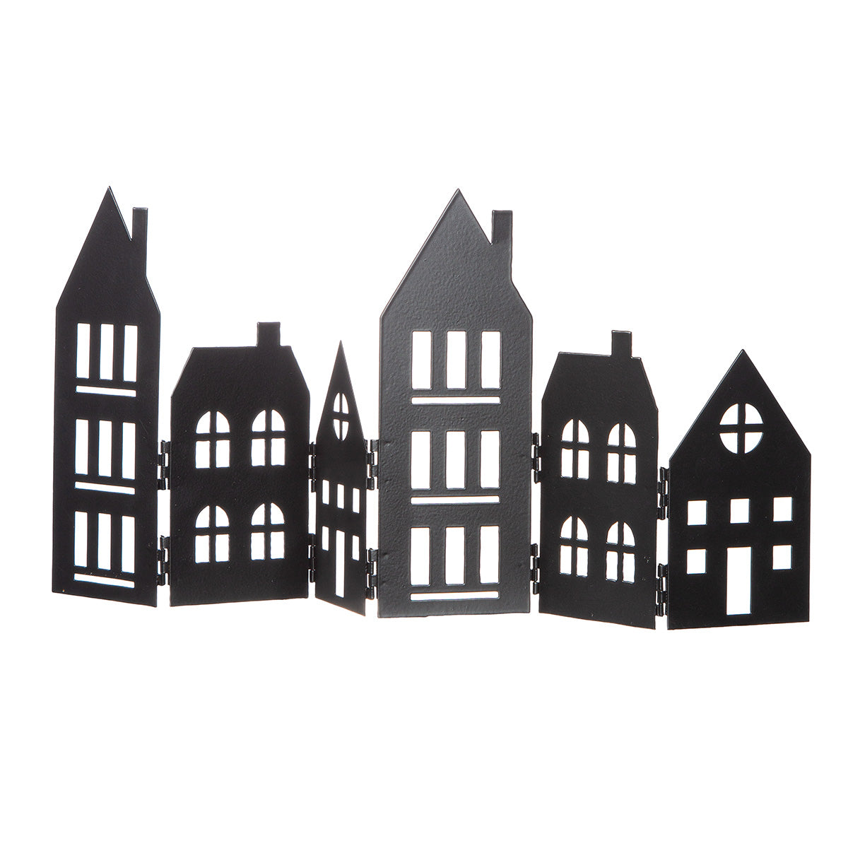 Metalen Huis Decoratie Zwart