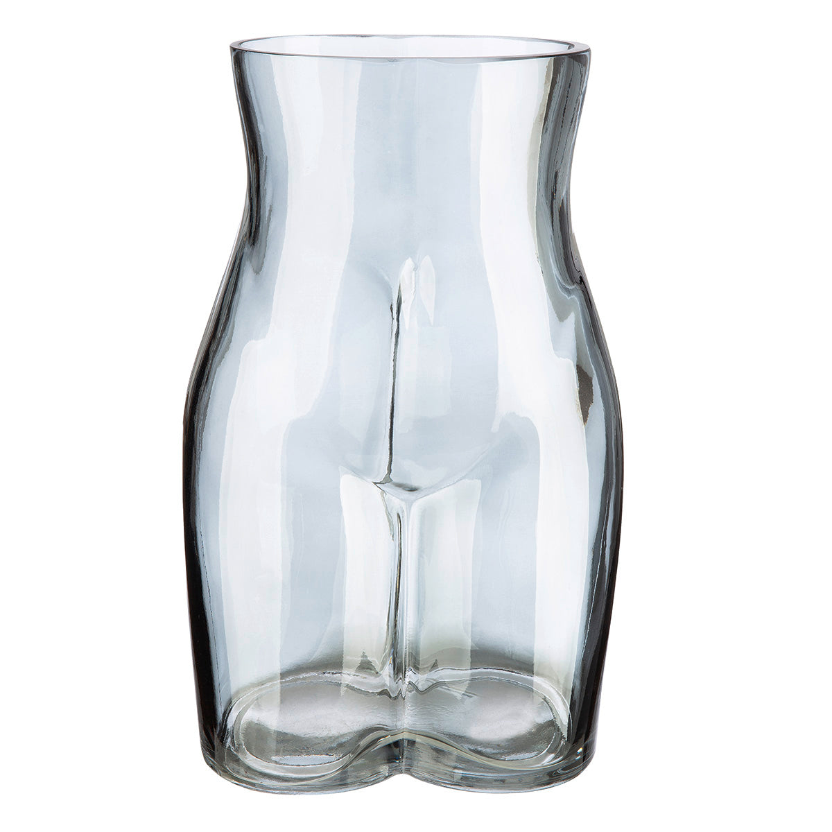 Grijze lichaamsvaas Body 23 cm