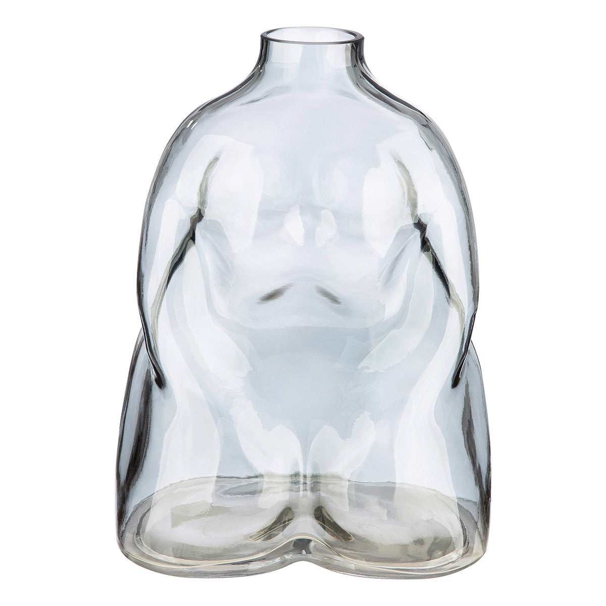 Grijze lichaamsvaas Big Body 25 cm
