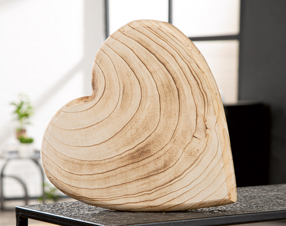 Houten Hart Decoratie Core 30 cm