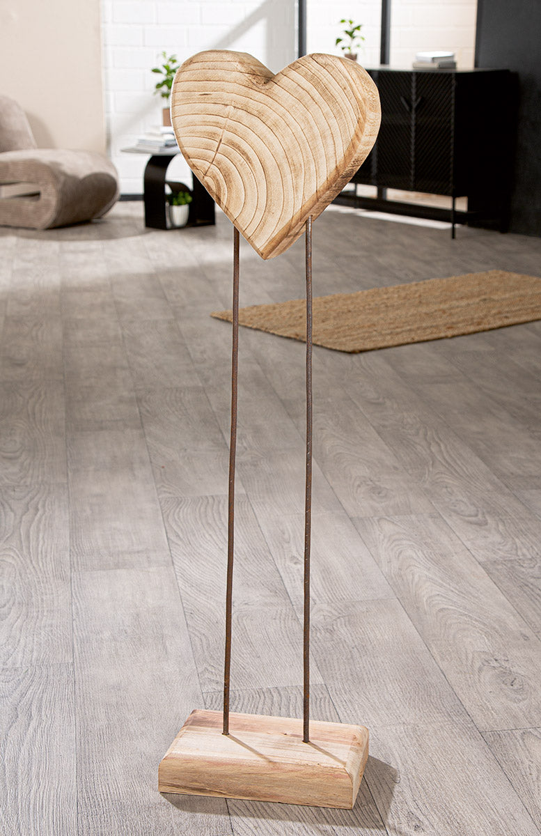 Houten Hart op Standaard 100 cm