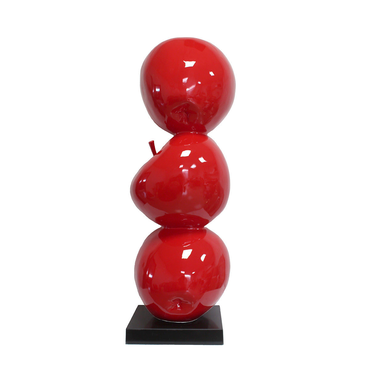 Rood Appel Sculptuur 110 cm