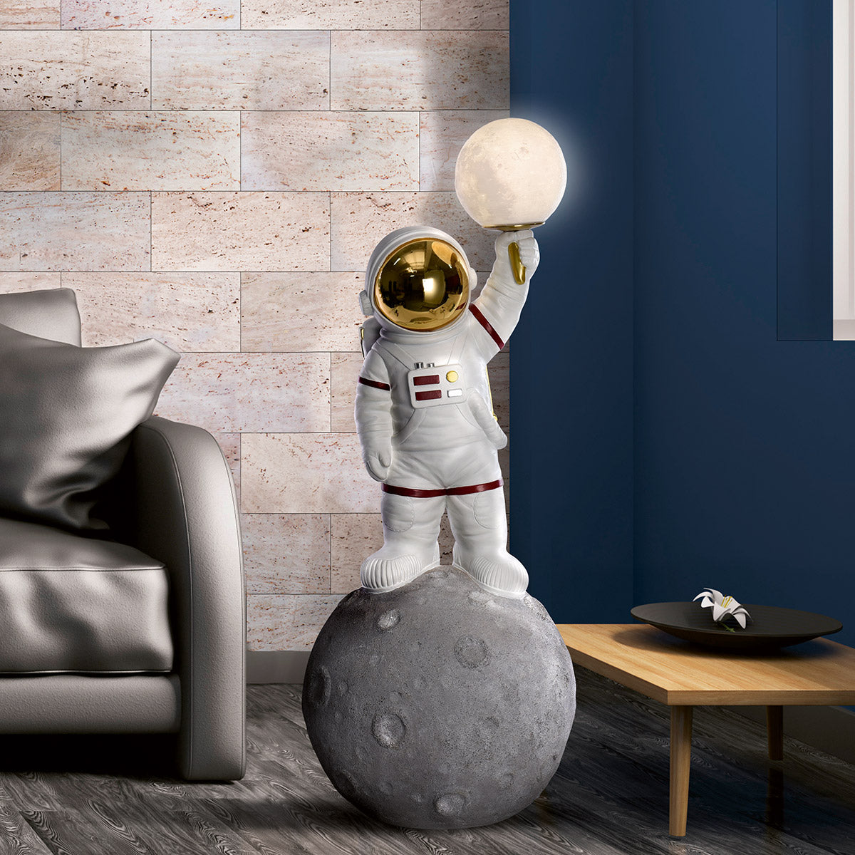 LED Astronaut Tafellamp Apollo 11