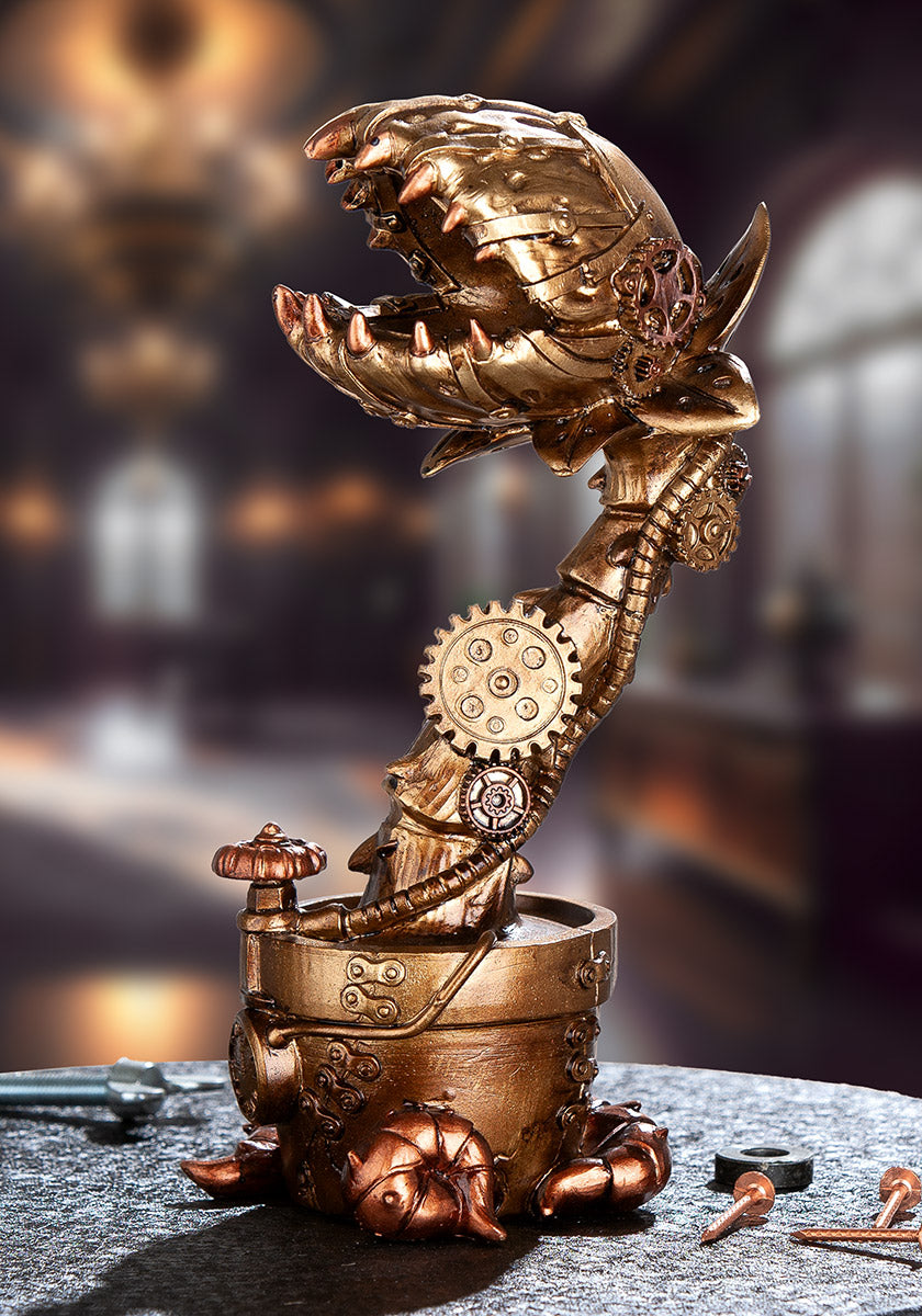 Steampunk Vleesetende Plant 24.5 cm