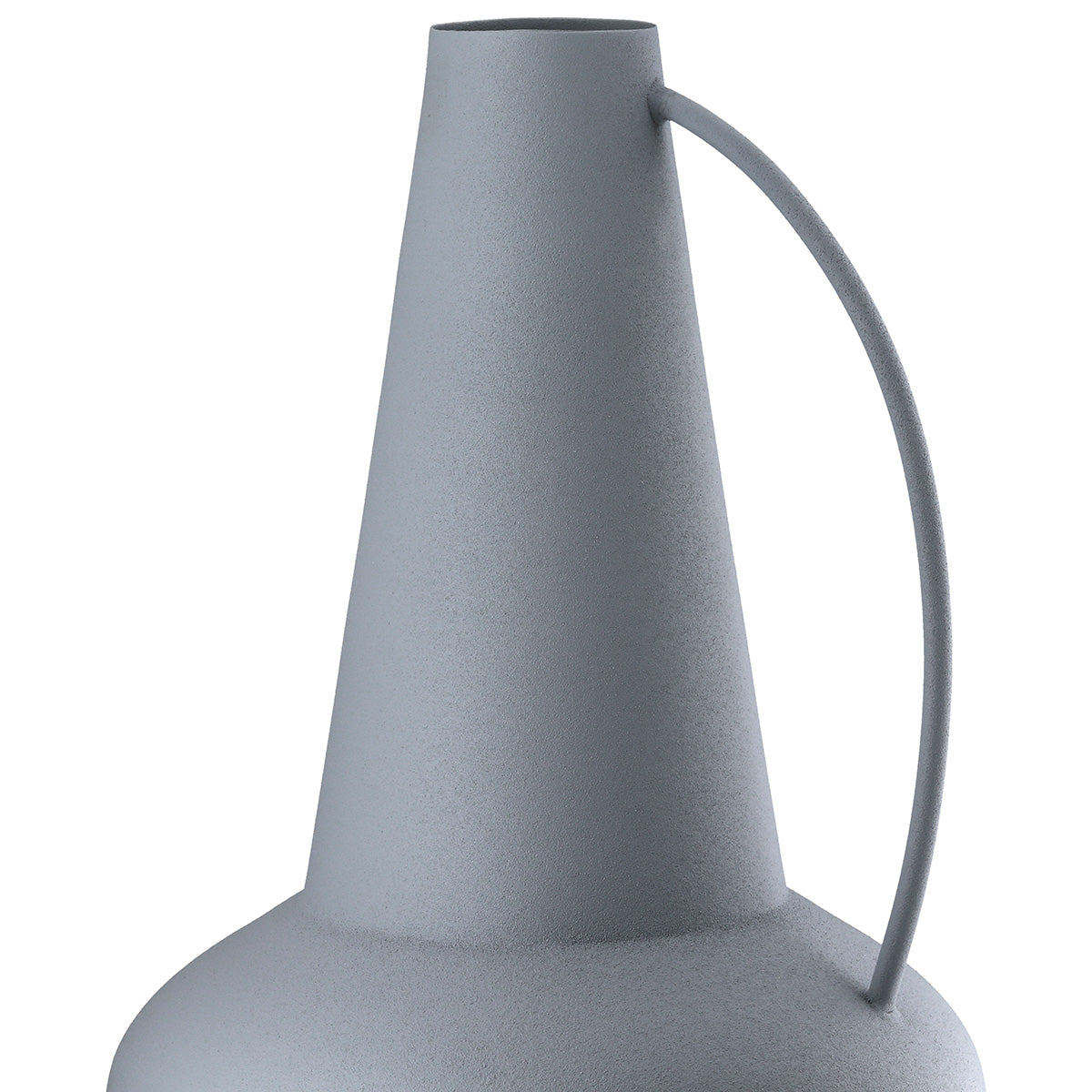 Pastello Lichtblauwe Ronde Vaas 27.5 cm