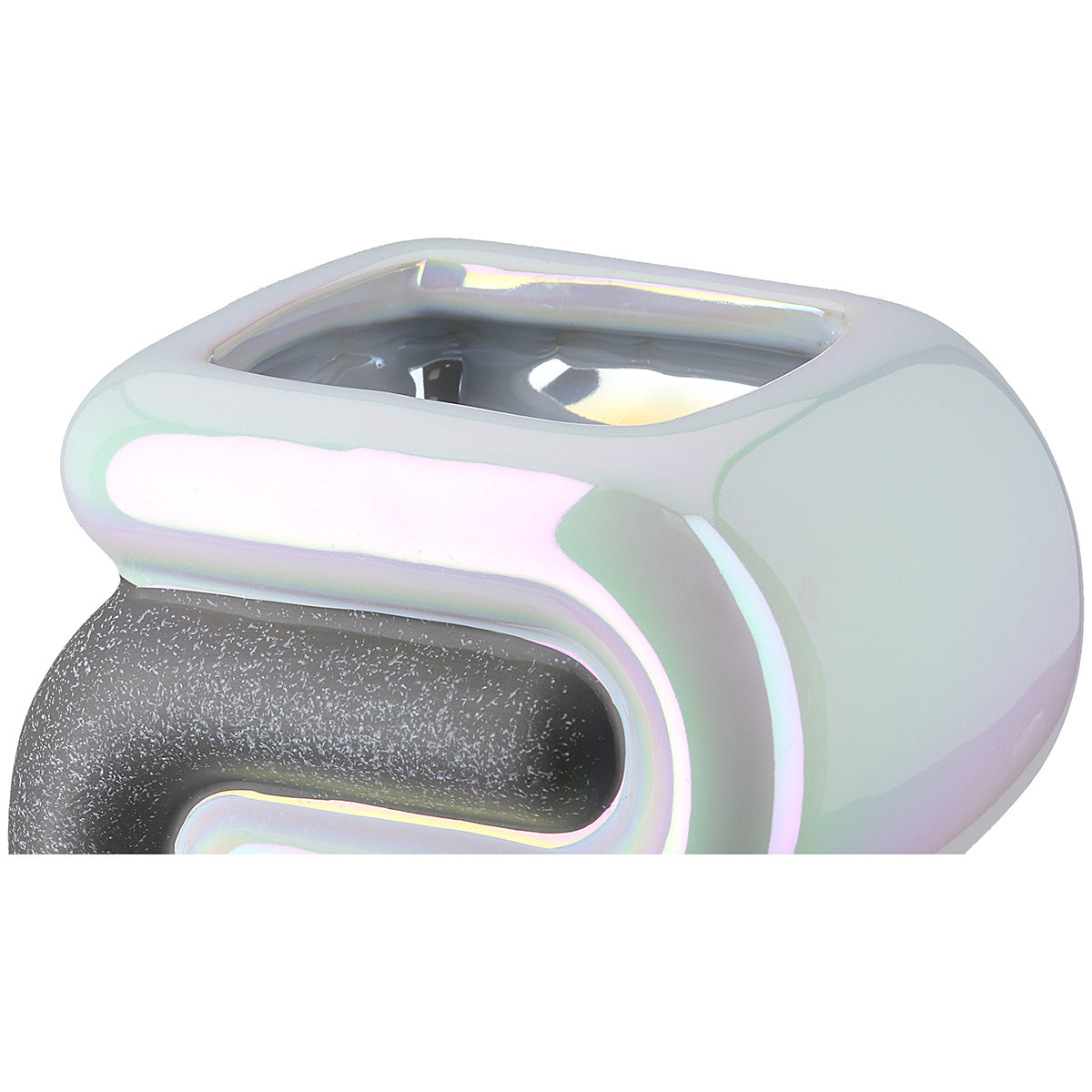 Griffo Vaas Grijs Iriserend 23 cm