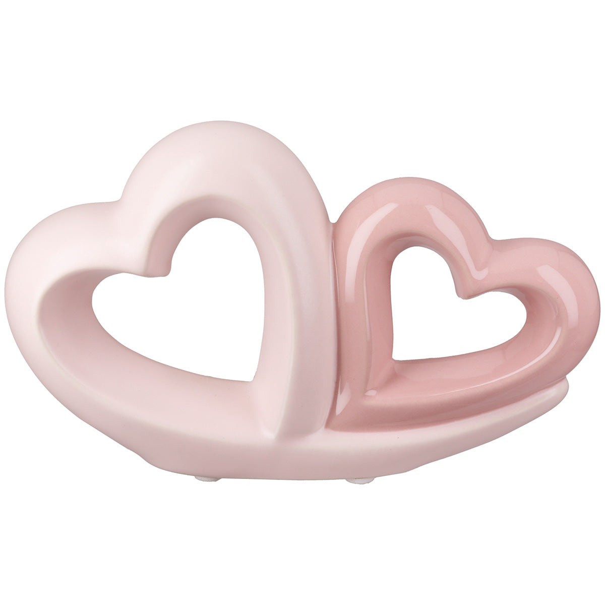 Keramisch Hart Herz Roze Decoratie