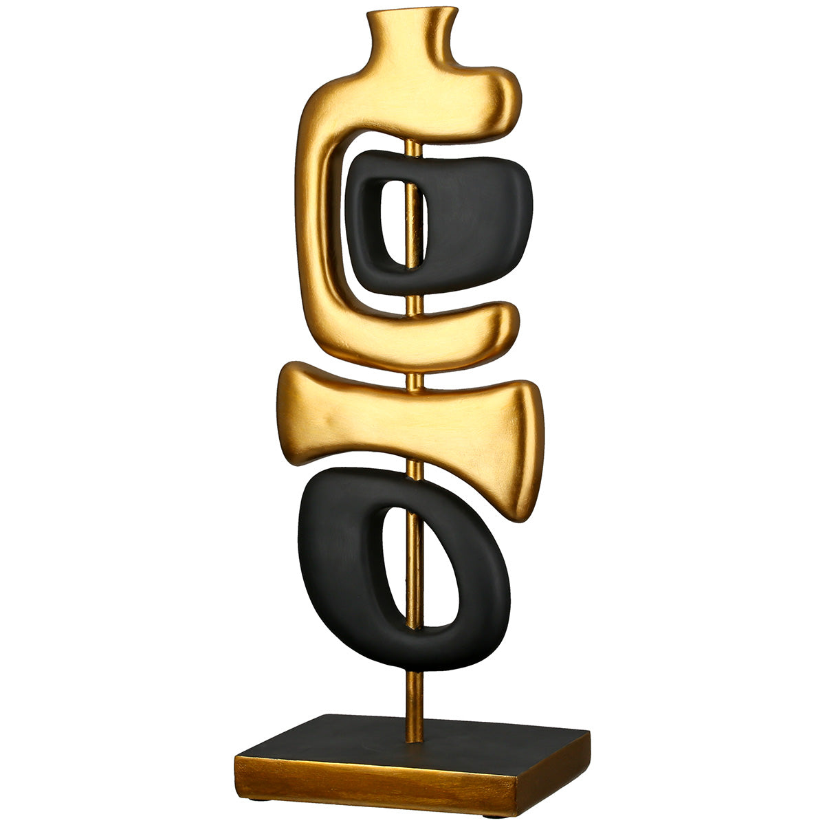 Sculpta Organische Sculptuur Zwart-Goud