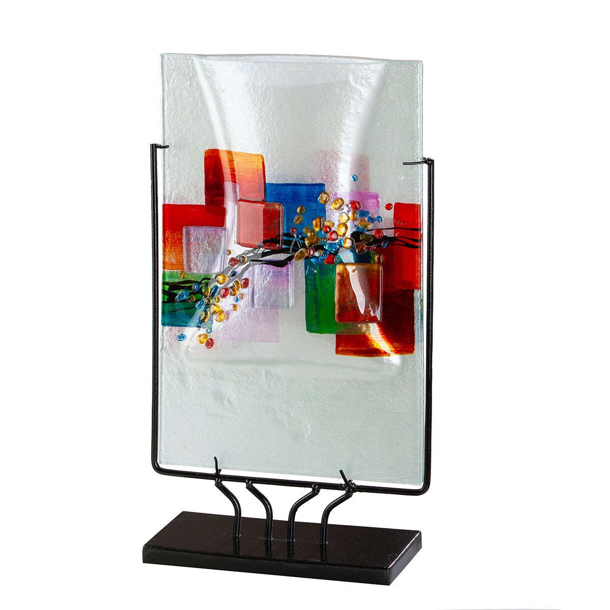 Witte vloervaas Willou 49 cm