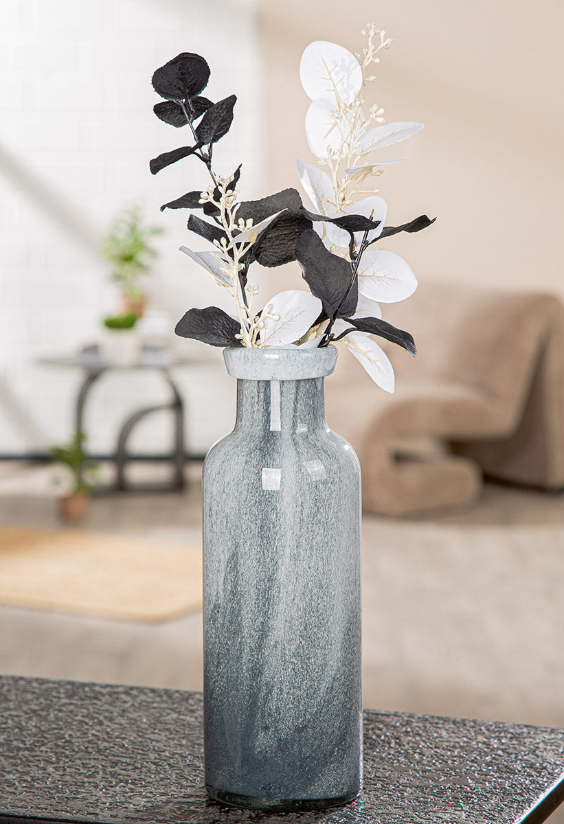 Rush glanzende halsvaas 26 cm