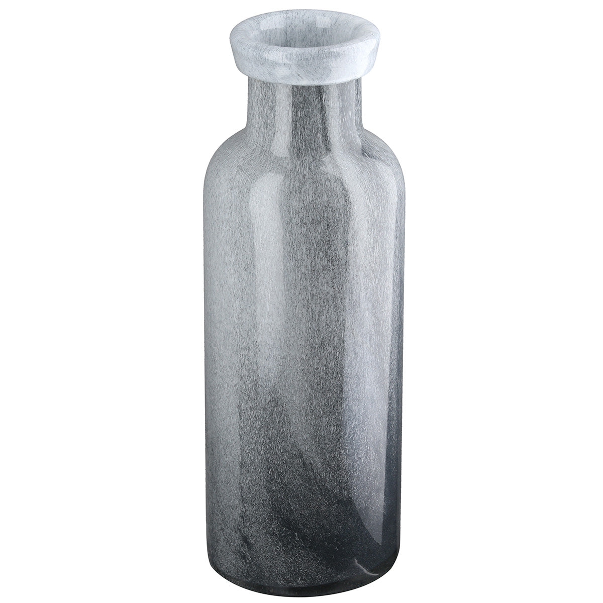 Rush glanzende halsvaas 26 cm