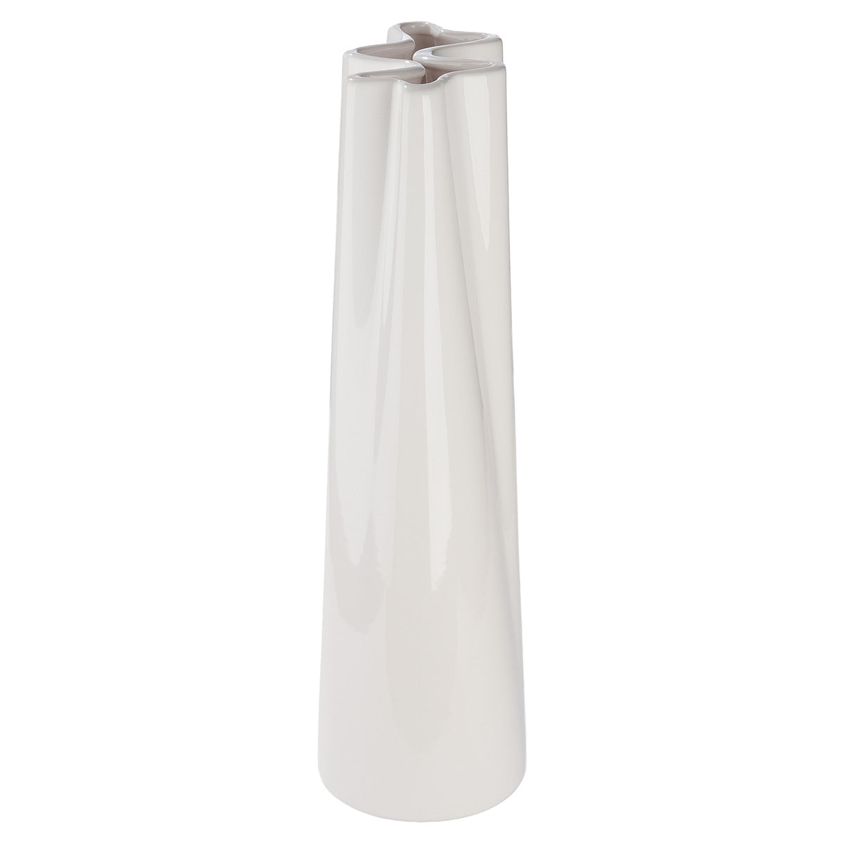 Tridac Organische Vaas Wit 40 cm