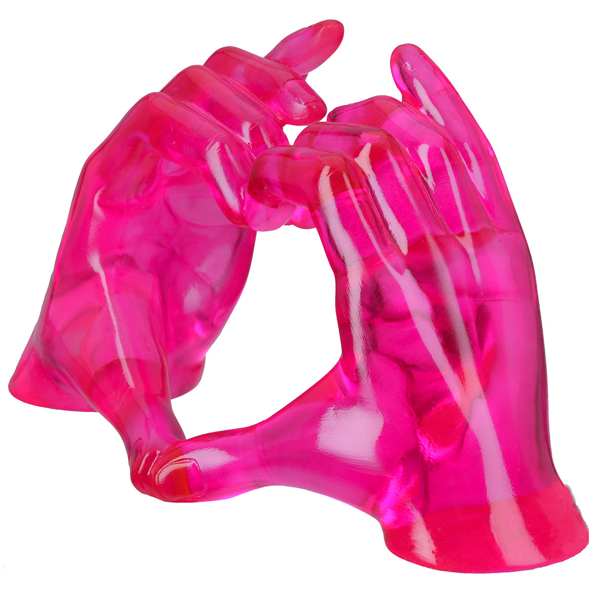 Roze Handen Hart Decoratie