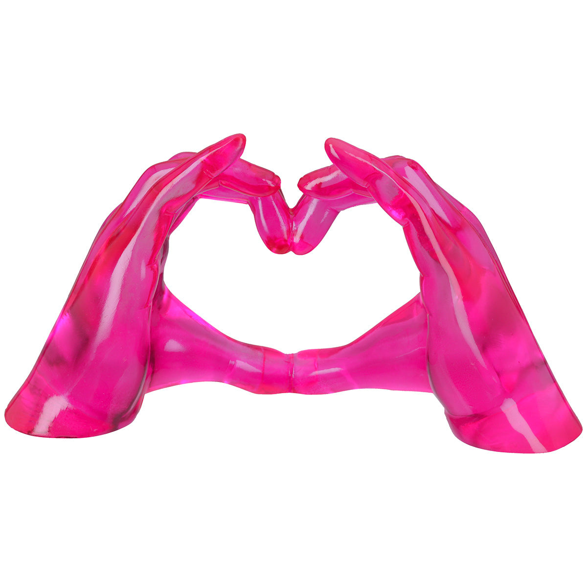 Roze Handen Hart Decoratie