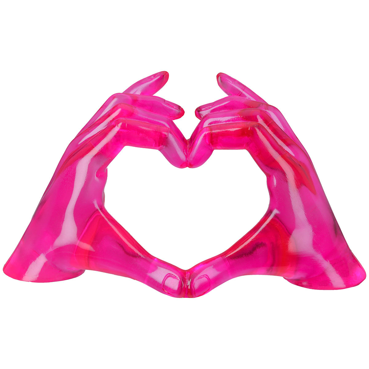 Roze Handen Hart Decoratie