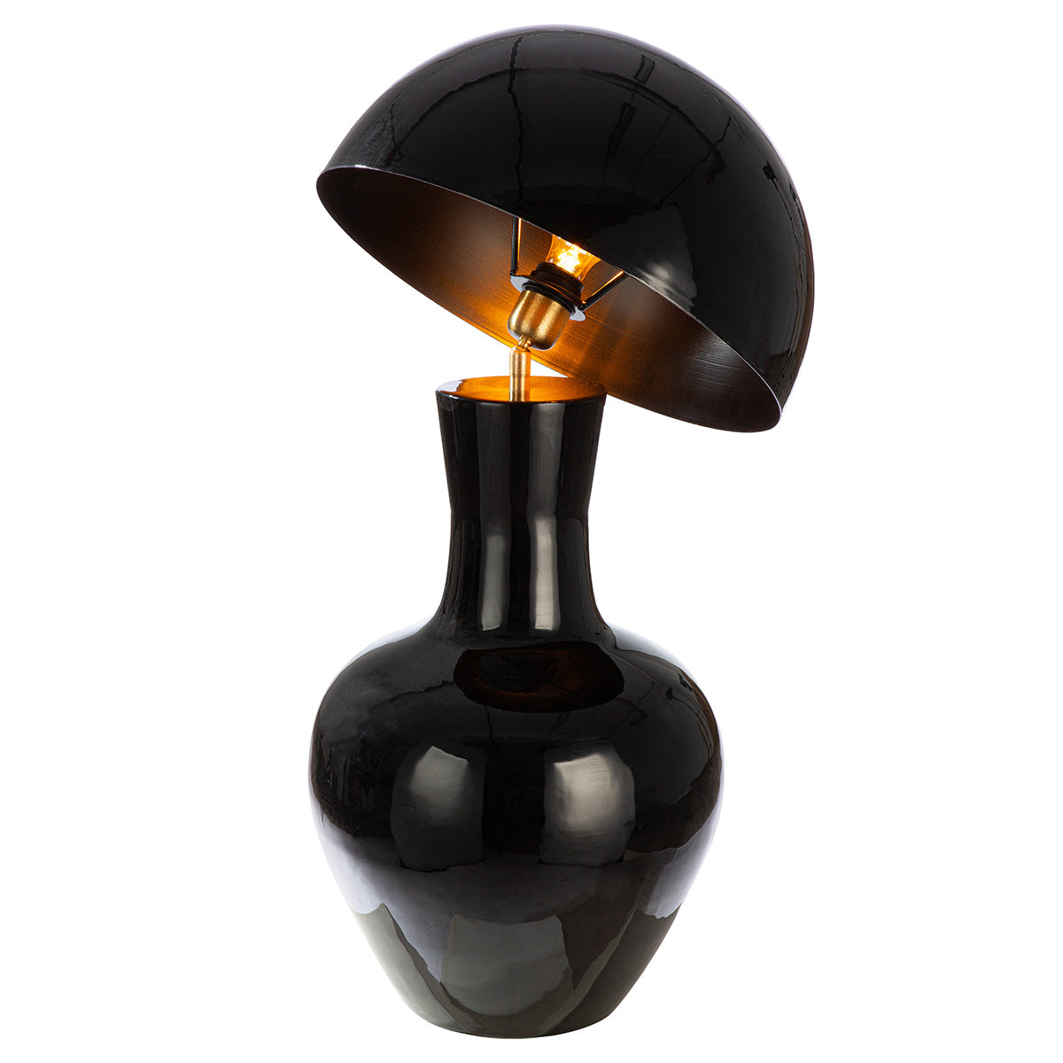Lexy vloerlamp zwart ijzer 78cm