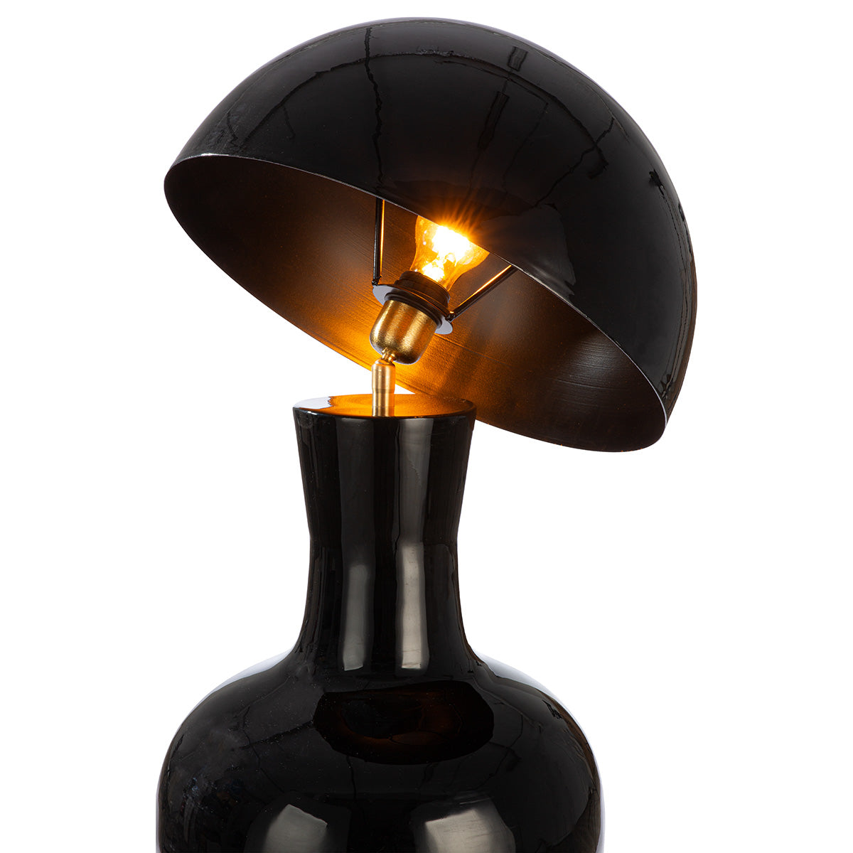 Lexy vloerlamp zwart ijzer 78cm
