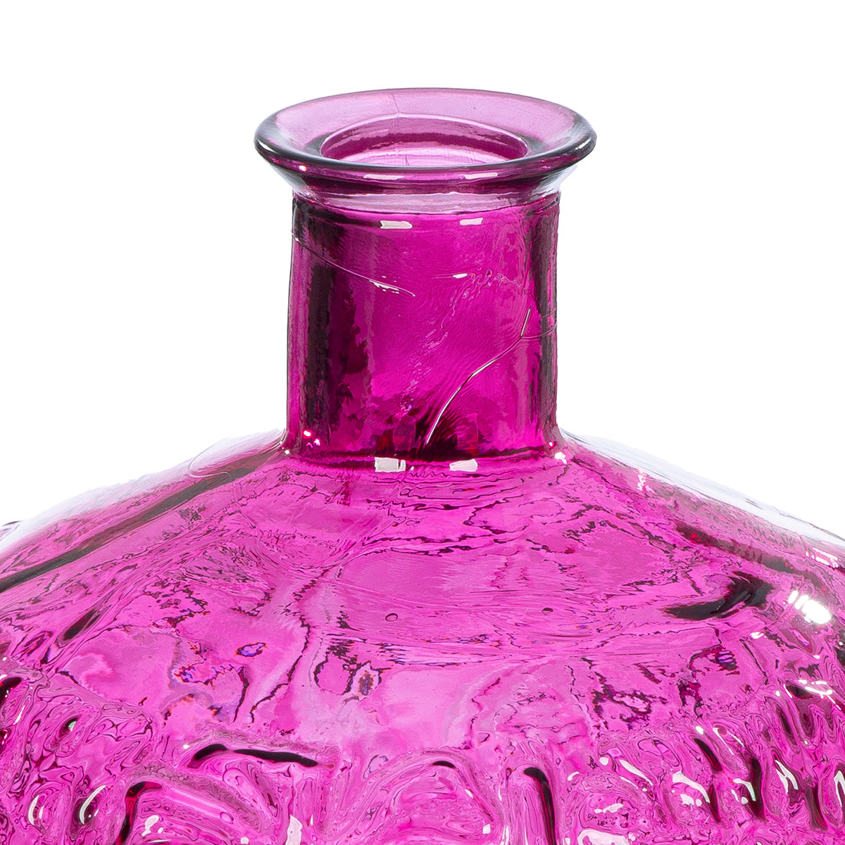 Magenta glazen vaas Dschungel 44 cm