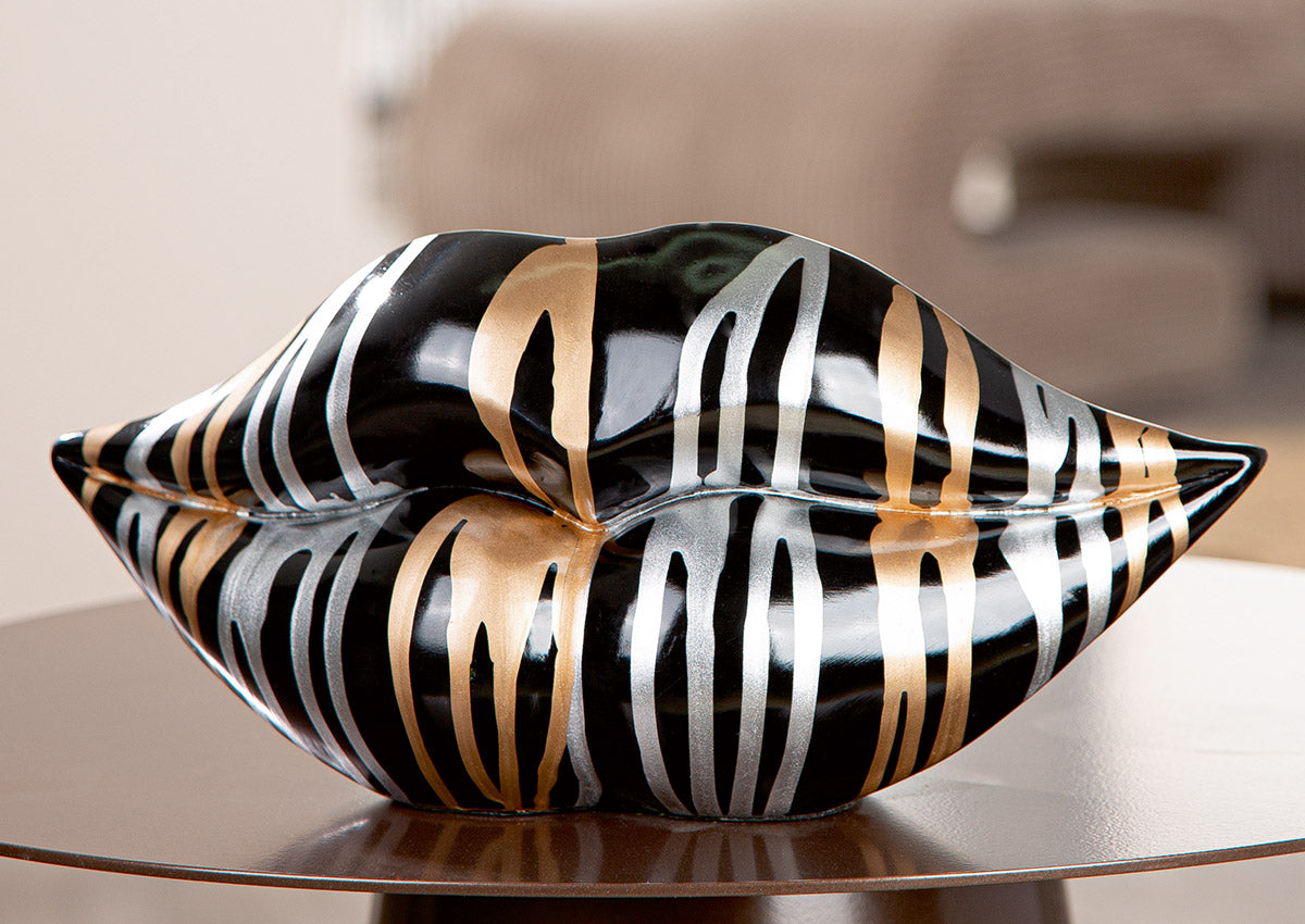 Zwarte Mond Decoratie Drip