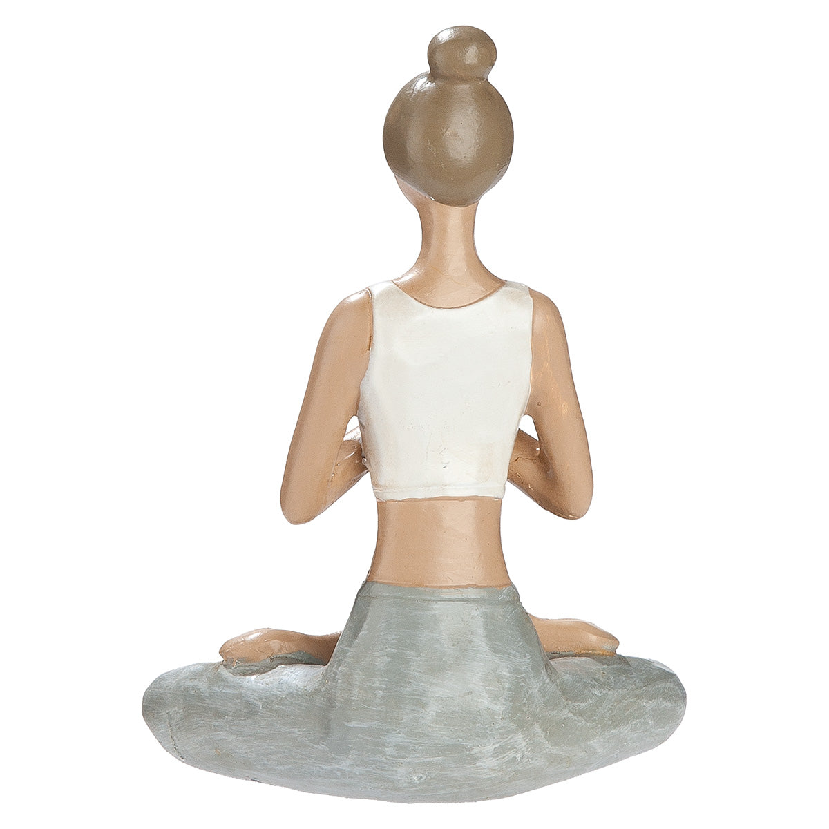 Yoga Figuur Hannah Wit Grijs
