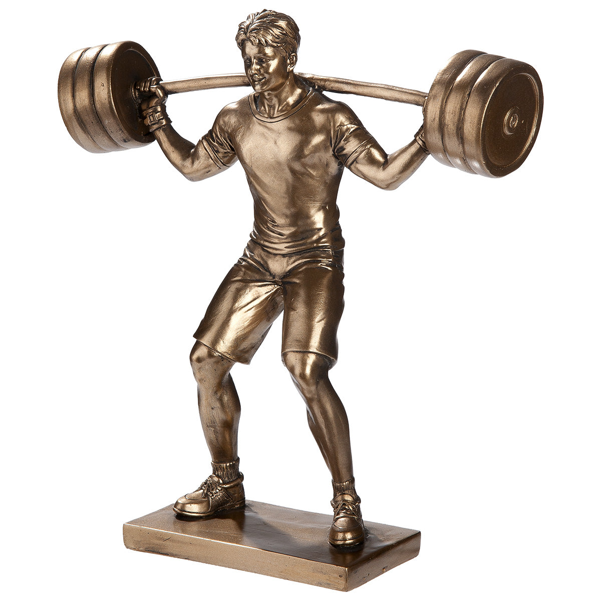 Hector Gewichtheffer Figuur Brons XXL