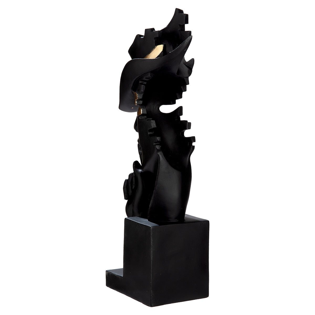 Mystique Sculptuur Hand & Hoofd Zwart