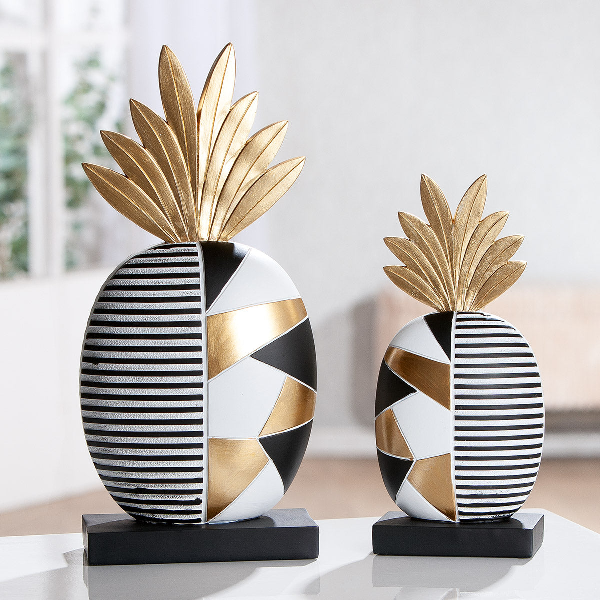 Witte Ananas Decoratie Jutei