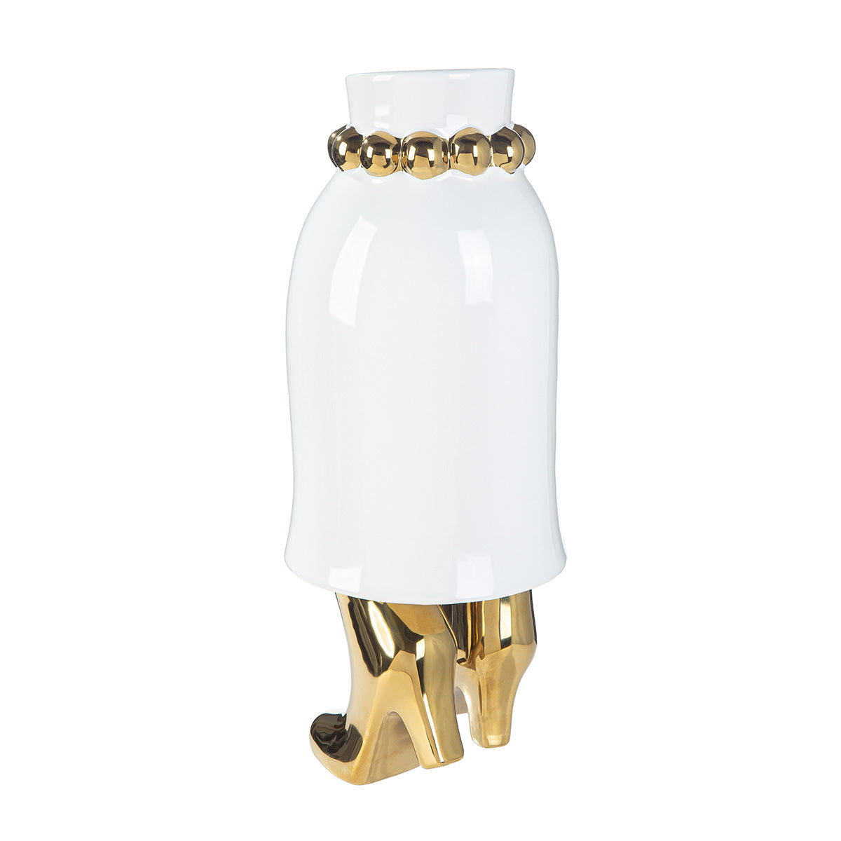 Donna Vrouwenvaas Wit Goud 37 cm