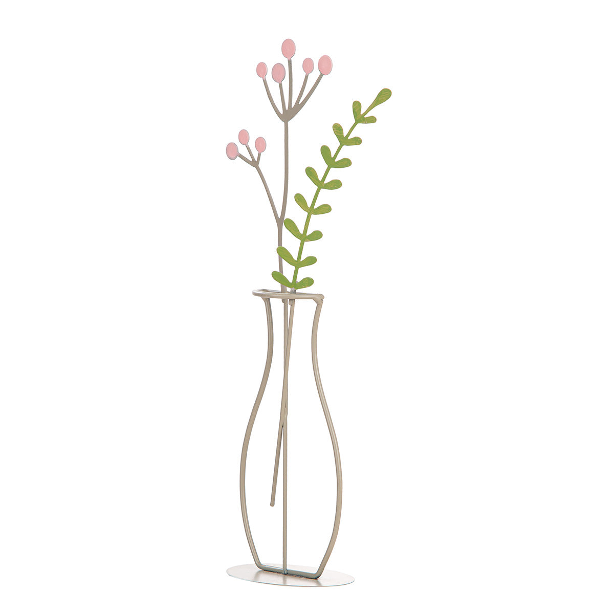 Metalen Bloem Standreliëf Fleur