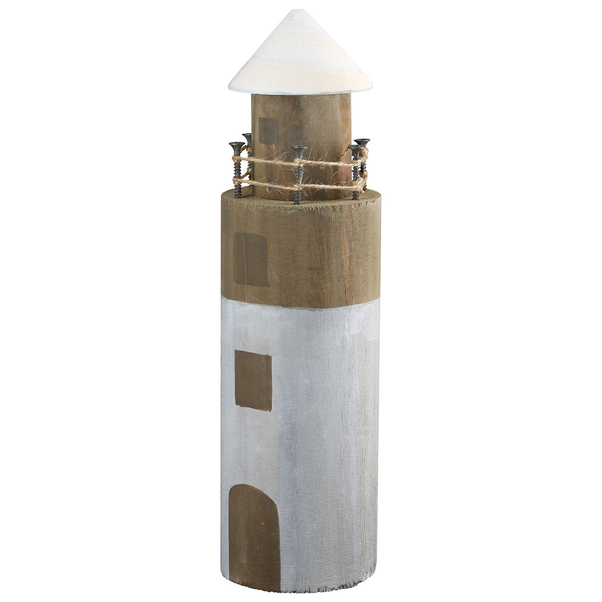 Houten Vuurtoren Fyr 28.5 cm