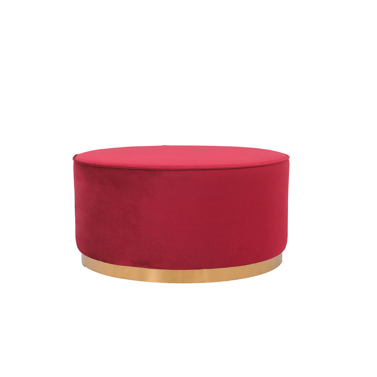 Rode Rouge Fluwelen Kruk