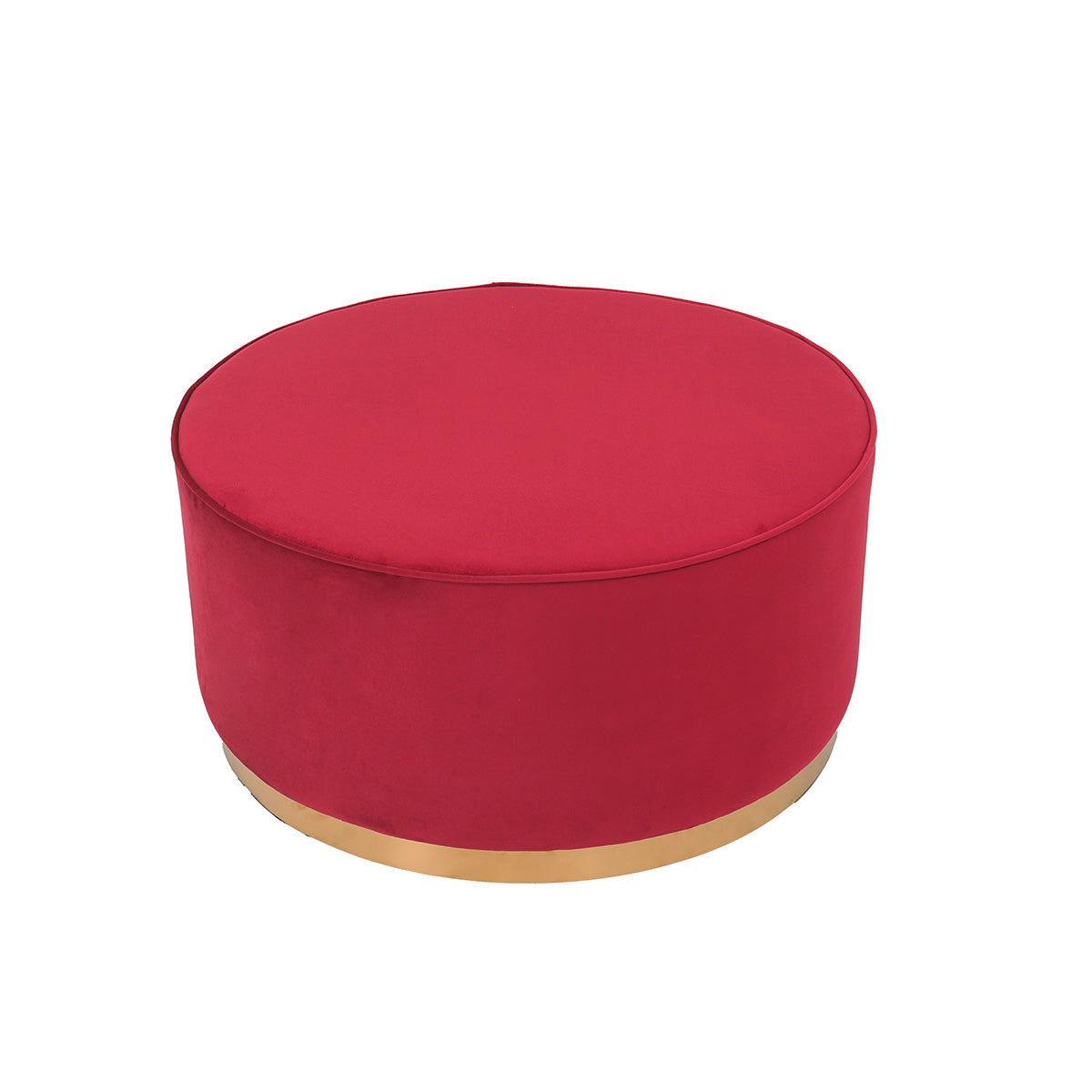 Rode Rouge Fluwelen Kruk