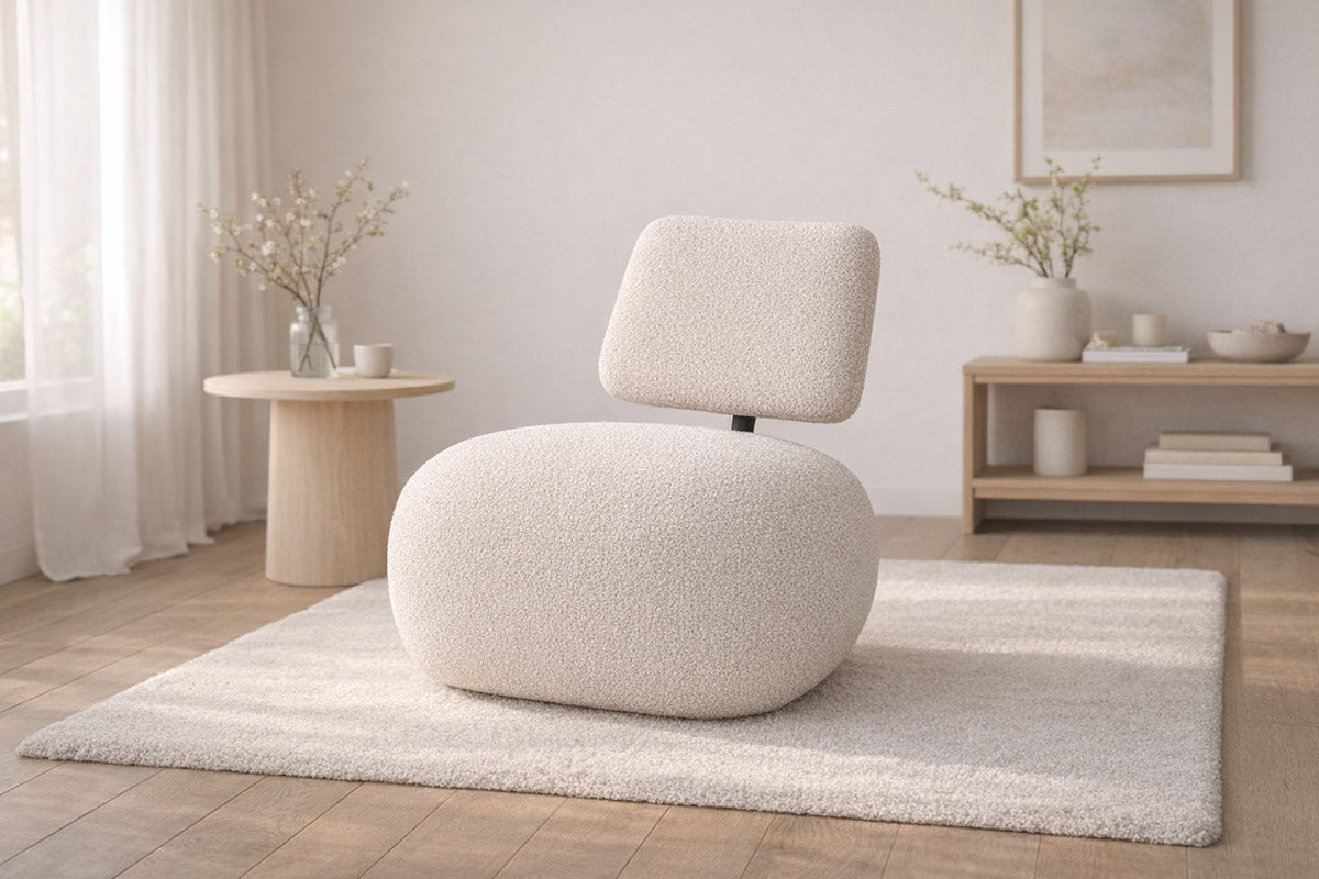 Beige Altair Design Fauteuil