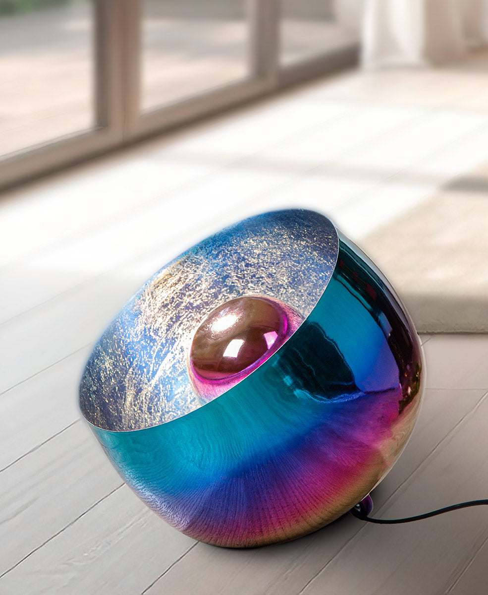 Rainbow ronde vloerlamp multicolor