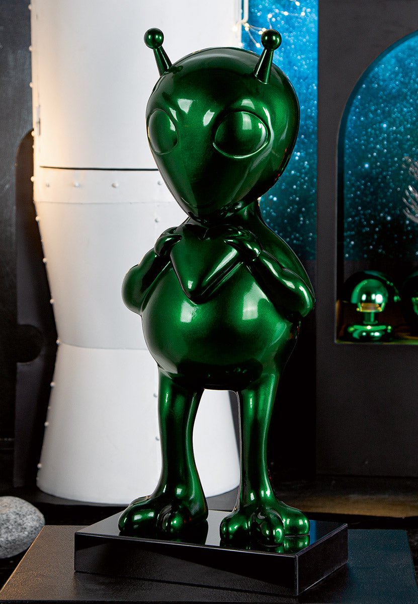 Allen Alien Sculptuur Groen Glans